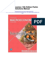 Macroeconomics 13th Edition Parkin Solutions Manual