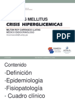 Diabetes Mellitus - Crisis Hiperglicemicas (1)