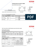 Hilti - Technical Data Sheet - CIC Mounting On Plate