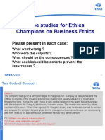 Ethical Dilemmas and TCoC Cases - Jaydeep Da