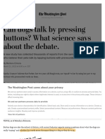 Can Dogs Talk by Pressing Buttons? What Science Says About The Debate.