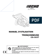 Manuel Élagueuse Echo CS303T 1