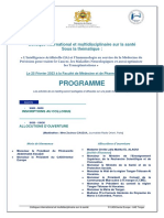 Programme - Colloque Tanger 2023