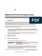 Mmwave DFP Release Notes