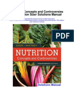 Nutrition Concepts and Controversies 14th Edition Sizer Solutions Manual