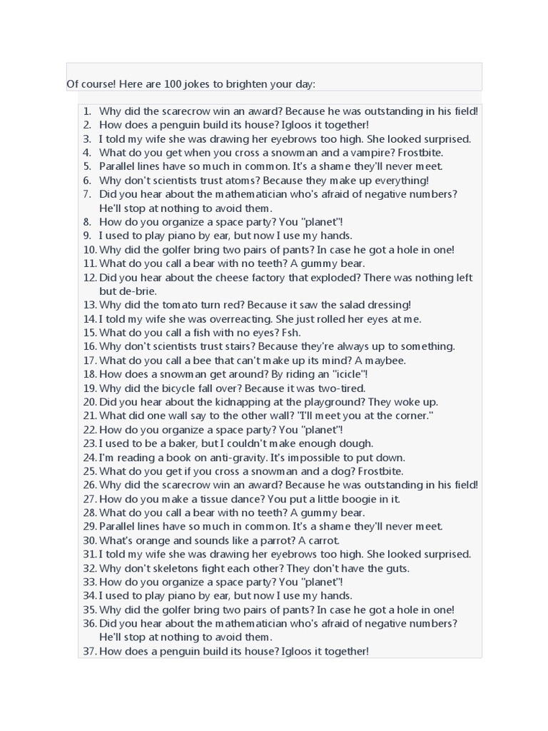 Jokes PDF