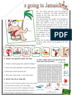 Santa Is On Holidays Reading Comprehension Exercises 77219