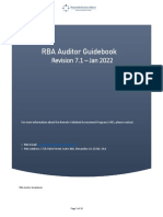 RBA Auditor Guide Book