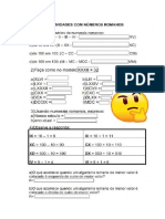 Exercicio Numeração Romana 