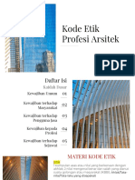 Etikapro - DPH - Minggu 1 - Kode Etik Profesi Arsitek
