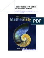 Nature of Mathematics 13th Edition Smith Solutions Manual