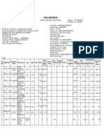 Consolidated Invoice