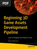 Beginning 3D Game Assets Development Pipeline Learn To Integrate From Maya To Unity (Nova Villanueva) (Z-Library)