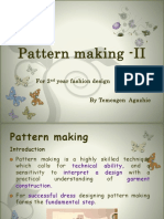 Pattern Making Class One 1