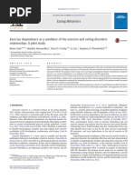 Cook Et Al. - 2015 - Exercise Dependence As A Mediator of The Exercise and Eating Disorders Relationship A Pilot Study-Annotated