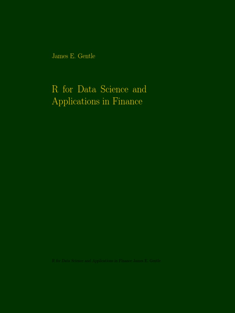 Rfinance pdf r programming language software engineering