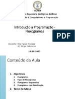 06.introdução A Programação - Fluxogramas I