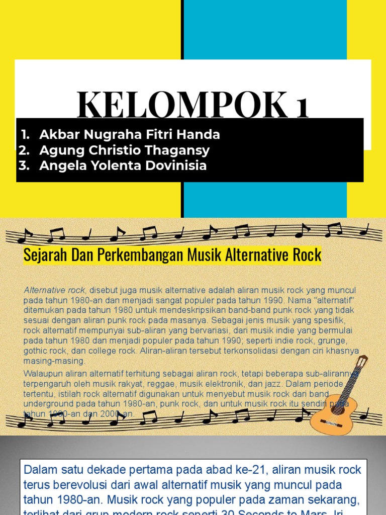 Sejarah Musik Rock dan Blues | PDF