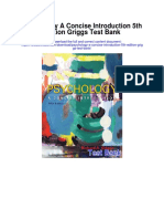 Psychology A Concise Introduction 5th Edition Griggs Test Bank