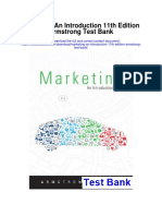 Marketing An Introduction 11th Edition Armstrong Test Bank