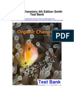 Organic Chemistry 4th Edition Smith Test Bank
