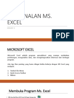 Pengenalan Ms. Excel