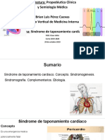  Síndrome de Taponamiento Cardíaco