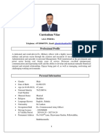 Curriculum Vitae