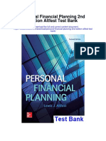 Personal Financial Planning 2nd Edition Altfest Test Bank