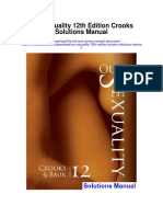 Our Sexuality 12th Edition Crooks Solutions Manual