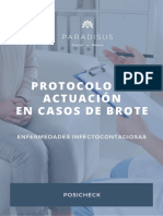 Prptocolo de Acttuación en Caso de Brote