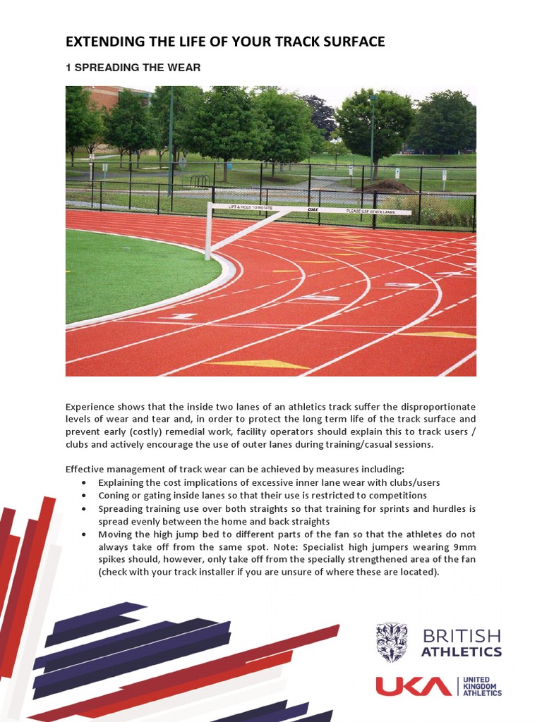 Extend Your Athletics Track Life | PDF | Track And Field | Snow