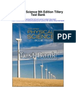 Physical Science 9th Edition Tillery Test Bank