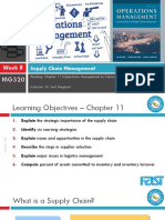 Week8 MG320 Supply Chain Management