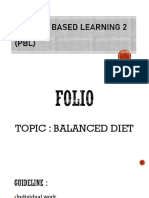 PBL Form 2 Balanced Diet