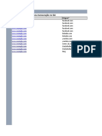 Tabela de Codificação de Url - 2013