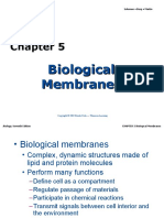 Biological Membranes ch05 - Lecture