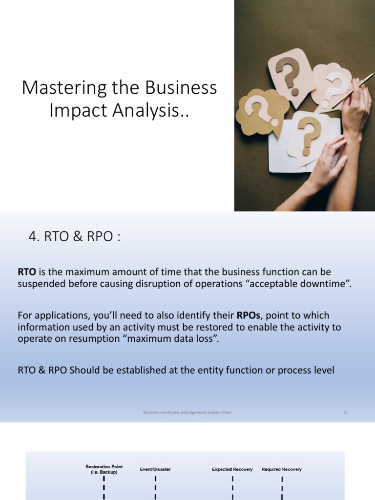 Step+3+ +Mastering+the+BIA+ +P2 | PDF | Disaster Recovery | Information ...