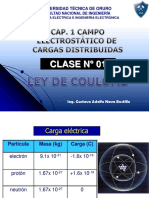 Clase #01 Ley de Coulomb