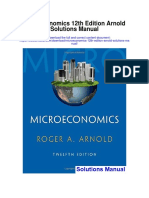 Microeconomics 12th Edition Arnold Solutions Manual