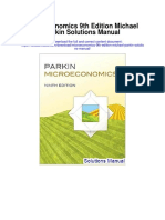 Microeconomics 9th Edition Michael Parkin Solutions Manual