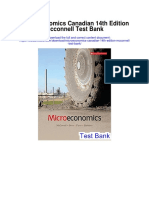 Microeconomics Canadian 14th Edition Mcconnell Test Bank