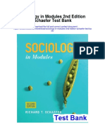 Sociology in Modules 2nd Edition Schaefer Test Bank
