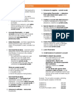 Chapter 4 & 5 - Accounts Receivable, Estimation of Da