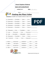 WK 1 Math Grade 3 Topic 1 Place Value