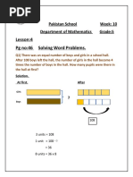 Grade 5 Maths Word Problems