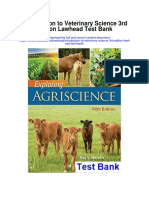 Introduction To Veterinary Science 3rd Edition Lawhead Test Bank