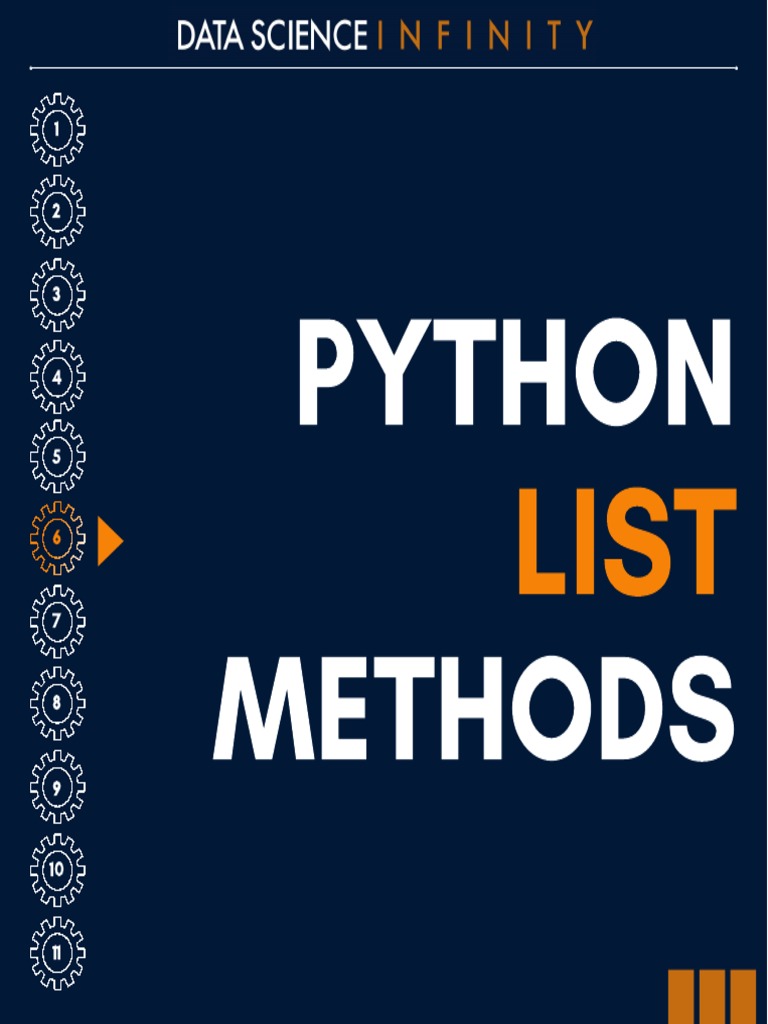 DSI Guide - Python List Methods | Download Free PDF | Computing ...