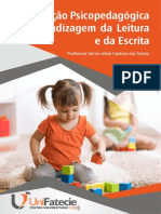 Apostila - Intervenção Psicopedagógica Na Aprendizagem Da Leitura e Da Escrita