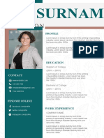 Resume Format Example With Contact Details
